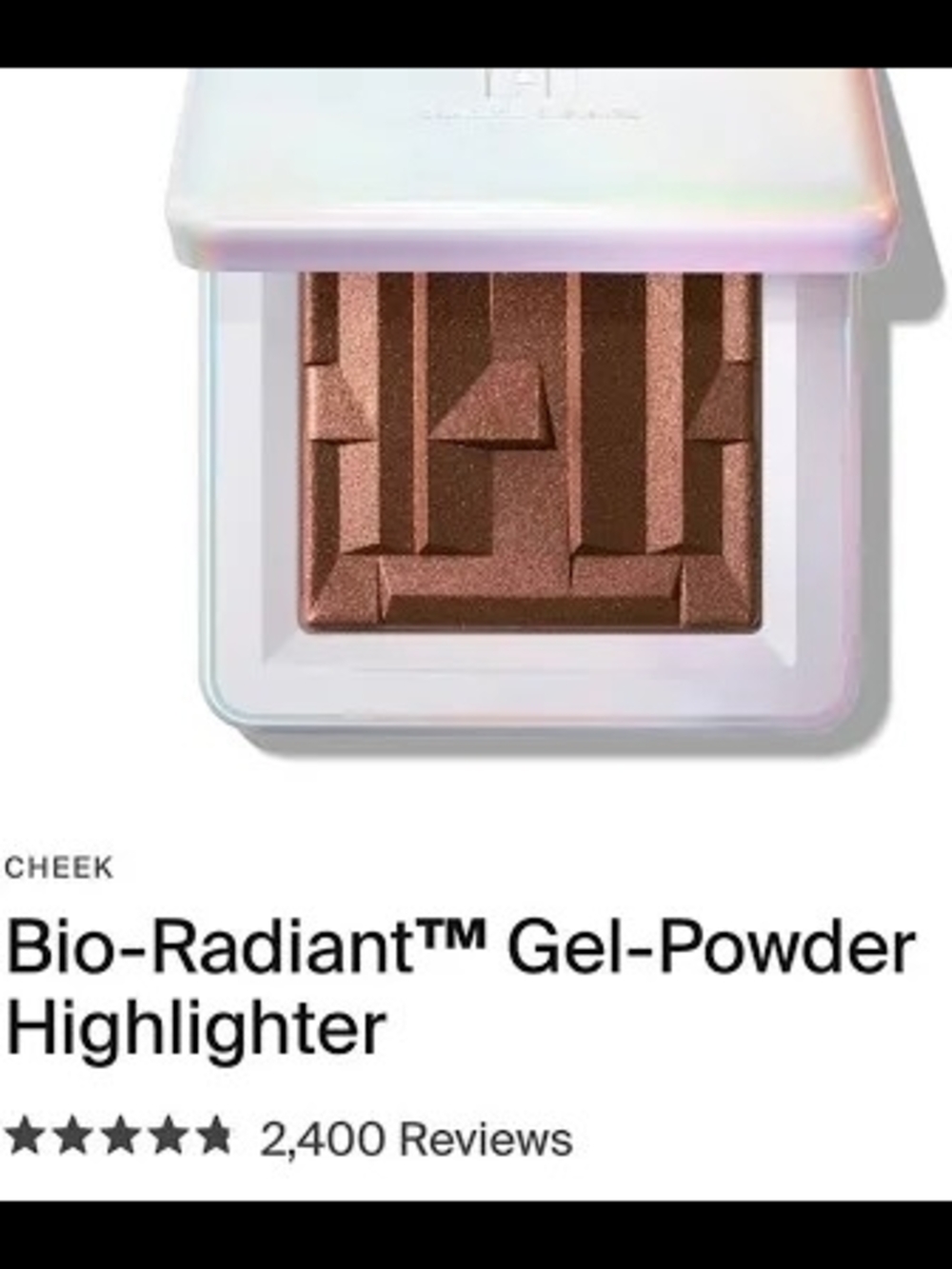 Haus Labs Bronzite deep, cool-toned bronze Highlighter Sold Out New In Box